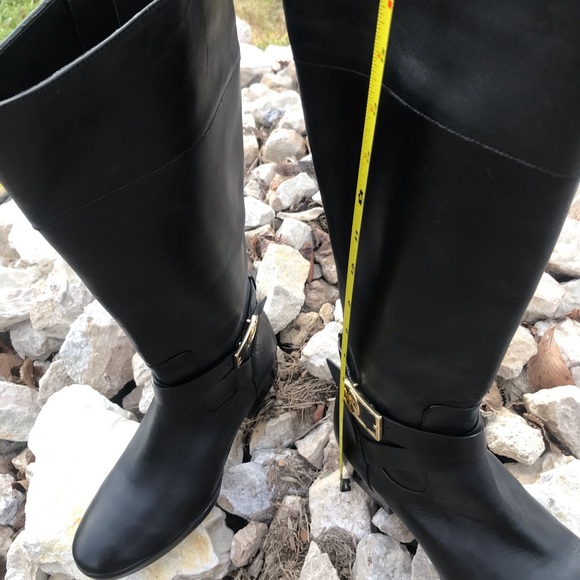 NWT, Michael Kors black boots. Size:9 / Length 15” w/ code no. SH18G - Picture 14 of 16